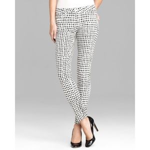 Paige Verdugo Skinny Jeans in Diamond Checkerboard
